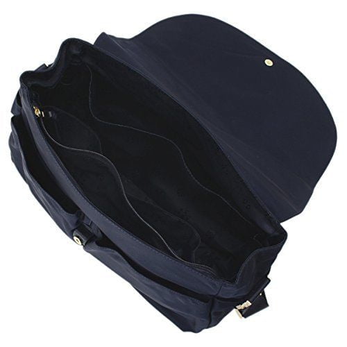 New Tory Burch 37728 Nylon Navy Messenger Baby Bag Tote Handbag Purse