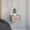 Light Grey, variant on Boa Floating Nightstand, Wall-Mounted Single Drawer Design with Handle White