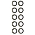 thumbnail image 3 of Trailer Axle Grease Seal Trailer Hub Wheel Grease Seals Trailer Axle Hub Wheel Seal Trailer Hub Grease Seals Rv Hub Grease Seals 10PCS Double Lip Grease Seals High Hardness Trailer, 3 of 8