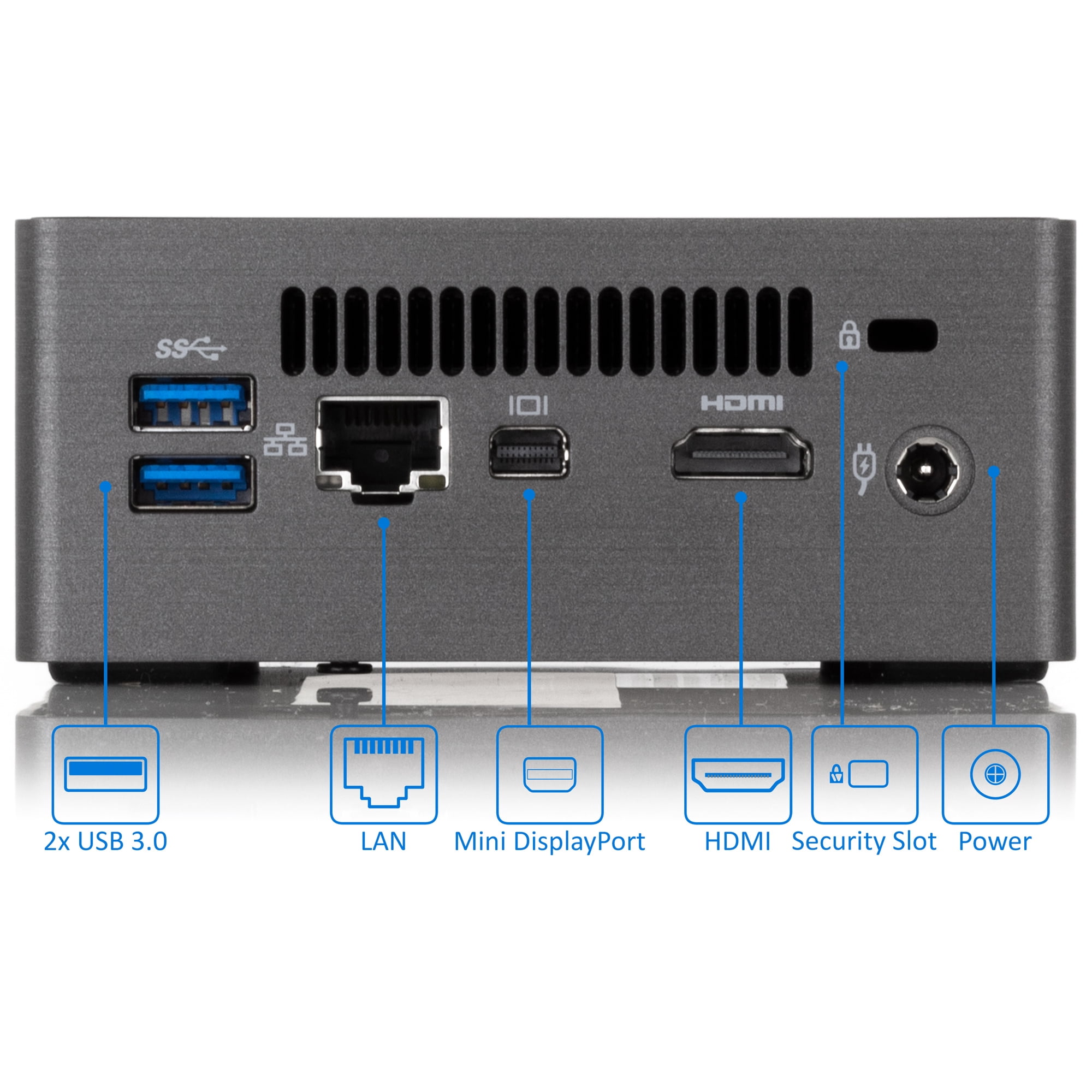 GIGABYTE BRIX Mini PC, Intel Quad-Core Celeron J4105 Upto
