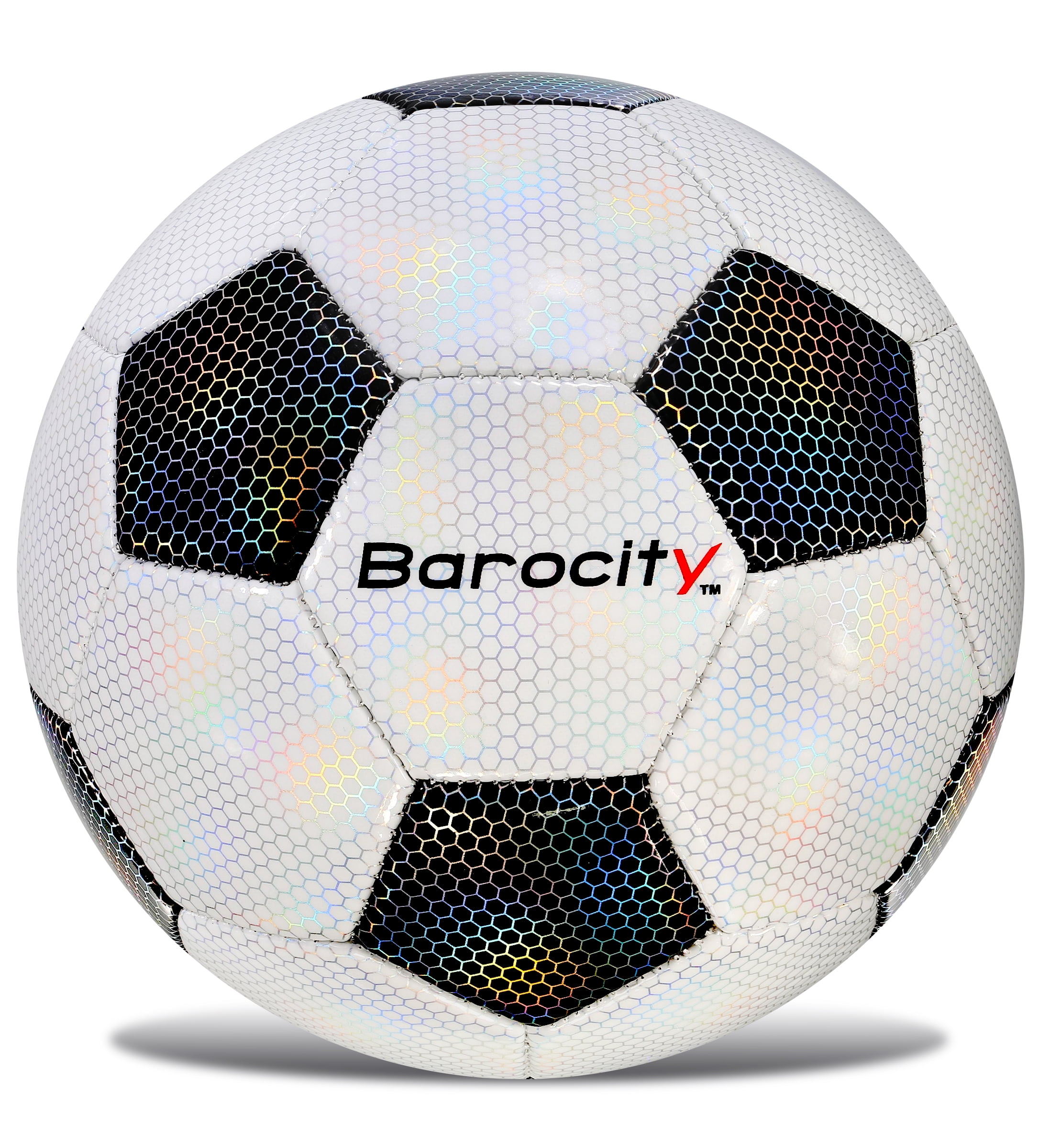 Barocity Classic Black & White Size 4 Soccer Ball Premium Boy and