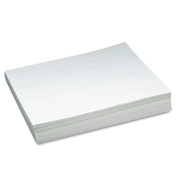 Handwriting Paper, Grade 2, 3/4"x3/8" Ruled, 11"x8-1/2", 500 Sheets