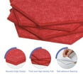 thumbnail image 3 of Panneaux Acoustiques Hexagonaux B1 Ignifuges Insonorisés en Mousse avec 30 Broches (Rouge), 3 of 7