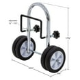 thumbnail image 3 of Elevate Outdoor Canoe or Boat Dolly Cart 100 lb. Capacity Steel for Transoms up to 1.5" Thick, 3 of 3