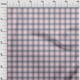 thumbnail image 3 of oneOone Rayon Light Pink Fabric Check Quilting Supplies Print Sewing Fabric By The Yard 56 Inch Wide, 3 of 4
