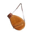 thumbnail image 4 of Bolsas de raqueta de tenis transportando organizador impermeable portátil para adultos multipropósito de adultos bádminton bolsita de hombro ajustable Marrón, 4 of 8