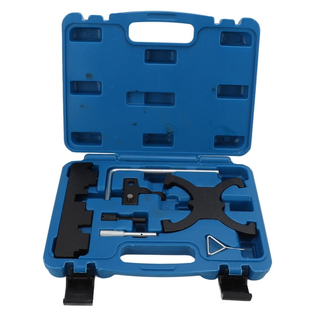 Kit de Herramientas de Alineación del Motor, Kit de Herramientas de Bloqueo del Motor 7pcs/Set de Motor anti -Deformación por Servicio Pesado Portátil para reparador
