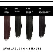 COVERGIRL Exhibitionist Uncensored Mascara, Volume and Length Mascara, 0.3 Fl Oz, Mascara for Volume, Volume Mascara, Waterproof Mascara, Lengthening Mascara, Long Lasting, No Flaking or Smudging