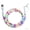 Multicolor, variant on Beaded Charging Cord, 2 in 1 USB C Cable Multi Beaded, 3.3FT Fast Charging Cable 66W USB A Type C iOS Cable