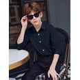 thumbnail image 4 of Arshiner Boys Long Sleeve Dress Shirt Button Down Shirts Formal School Uniform Shirt, 4 of 6