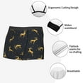 thumbnail image 6 of Disketp Christmas Deers Men'S Boxer Briefs,Soft And Breathable Cotton Underwear With Comfortflex Waistband, 6 of 9