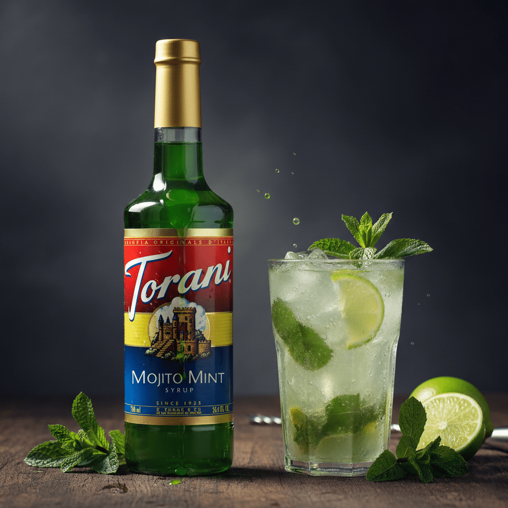 Torani Mojito Mint Syrup cs 12/750 ml