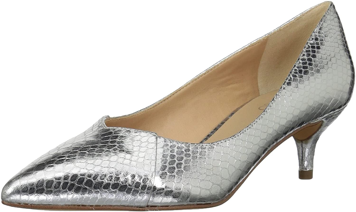 franco sarto silver shoes