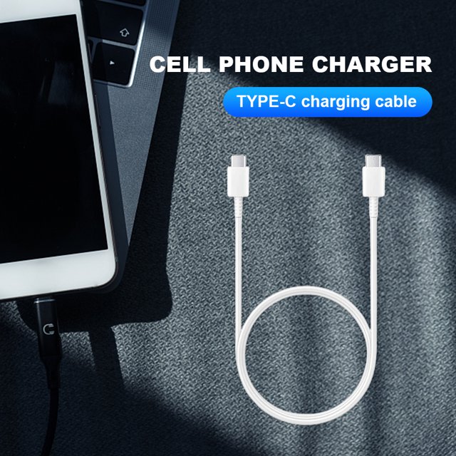 Cargador de teléfono Adaptador de cable de carga de cargador rápido de 25 W para Samsung S20 Note10 S21