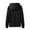Black, variant on VEKDONE 2025 Clearance Kawaii Hooded Sweatshirts Cute Cat Ears Hoodies for Men Plain Pullover Drawstring Pocketed Coat Jacket for Men