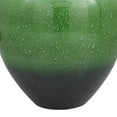 thumbnail image 4 of DecMode 13" Handmade Green Glass Vase, 4 of 8