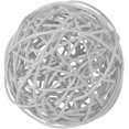 thumbnail image 6 of 6Pcs Wicker Dried Vine Balls, 3.9 Inch Rattan Balls Decorative Orbs Vase Fillers Ornaments for Wedding Christmas Birthday Party Table Centerpiece Bowls Home Decoration(silver) -, 6 of 6