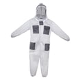 thumbnail image 4 of Traje de apicultor ventilado de apicultor,Ropa protectora gris,Traje ventilado de apicultor de manga larga,Traje de apicultor ventilado XL 172 a 176cm, 4 of 8