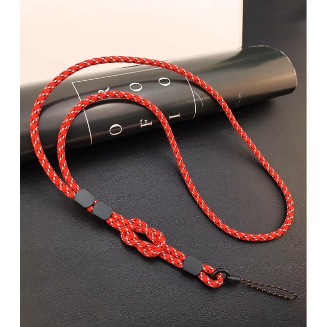 Cordón para teléfono móvil, largo, sencillo, de doble uso, desmontable, ajustable, cadena para teléfono móvil, funda sólida para teléfono, antipérdida