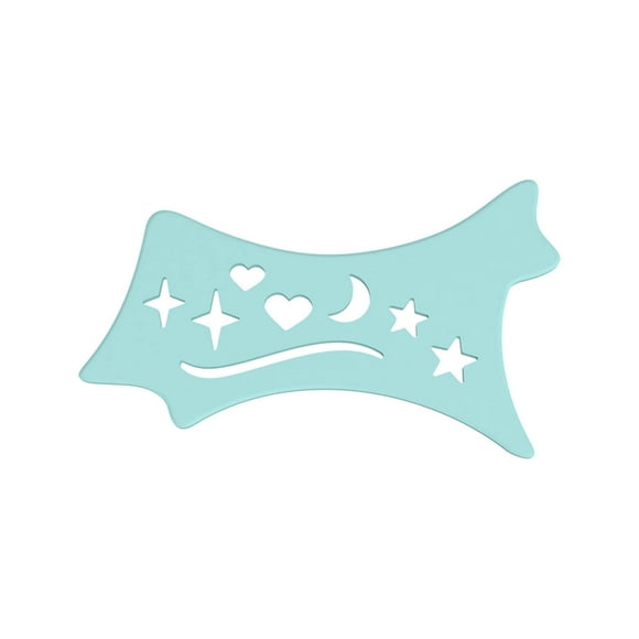 almohadilla de silicona sombras de ojos plantillas herramienta de maquillaje de ojos fácil de usar para el maquillaje 1pc