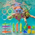 thumbnail image 3 of Juguetes Para Bucear En La Piscina Juego De Juguetes Para Bucear Bajo El Agua Grandes Regalos Para Niños Kearding OD013235-00, 3 of 6