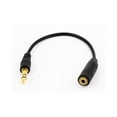 thumbnail image 2 of 2PCS 3.5mm Male Connector to 2.5mm Female Socket Audio Jack Adapter Cable, 2 of 2