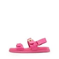thumbnail image 2 of DREAM PAIRS Women's Comfortable Open Toe Flat Sandals Fashion One Band Summer Dessy Sandals, 2 of 8