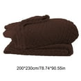 thumbnail image 3 of Reversible Taffeta Blanket, Double-Sided Fleece, All-Season Throw, Sofa Cover, Office Nap, Home Decor, Pilling-Resistant, Easy Care, Low Saturation Color, 3 of 6