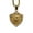 Gold, variant on PikaLF Lion Shield Necklace for Men, Hip Hop Lion Necklace, Norse Viking Lion Head Shield Pendant Necklace with 23.6"Chain, Stainless Steel Punk Rock Lion Pendant, Vintage Roaring Lion Necklace