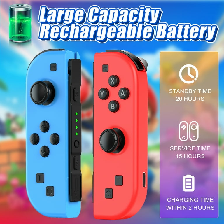 Wireless Joypad Controller for Nintendo Switch with Dual