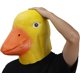 thumbnail image 1 of Nueva llegada disfraz de fiesta de lujo disfraz de pato amarillo de látex máscara facial completa, 1 of 5