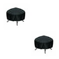 thumbnail image 4 of jesticaly Nylon Waterproof Grill Cover For Complete for Protection In Any Weather Easy To Install Fire Table Cover 122*45cm 2Set, 4 of 6