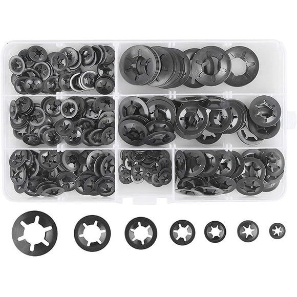 280 Lock Washers Lock Washers, Steel Lock Washers Quick Lock Washers M3 M4 M5 M6 M8 M10 M12, 7 Sizes