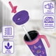 thumbnail image 5 of Magma Life Termo Acero Inoxidable para Niños Mini Flip de Las Guerreras K-Pop, 532 ml (18 oz), Doble Pared, Tapa Antiderrames con Popote, Mantiene Frío y Caliente, 5 of 7