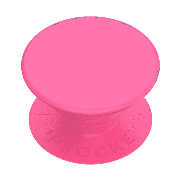 PopSockets Adhesive Phone Grip, Holder, Phone Stand, Hot Pink - Neon Pink