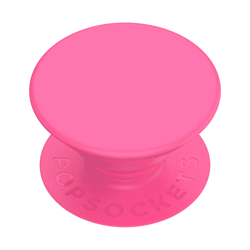 PopSockets Adhesive Phone Grip, Holder, Phone Stand, Hot Pink - Neon Pink