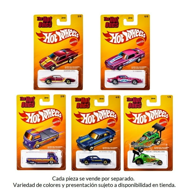Vehículo de Colección Mattel Hot Wheels Auto The Hot Ones Sorpresa