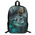 thumbnail image 1 of Football Ronaldo Backpack, Student School Bag, 17 Inch School Bag-QIUPING, 1 of 4