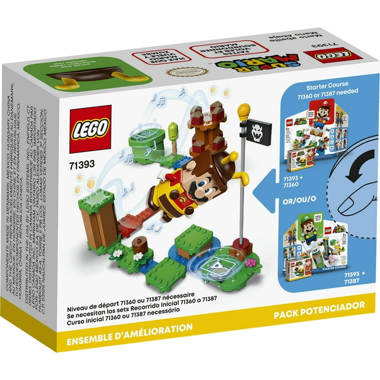 mærkelig Konkurrere Hurtig LEGO Super Mario Bee Mario Power-Up Pack 71393 Building Toy for Creative  Kids (13 Pieces) - Walmart.com
