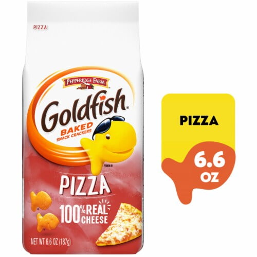 Goldfish Pizza Cheese Crackers 6.6 oz - Pack of 2
