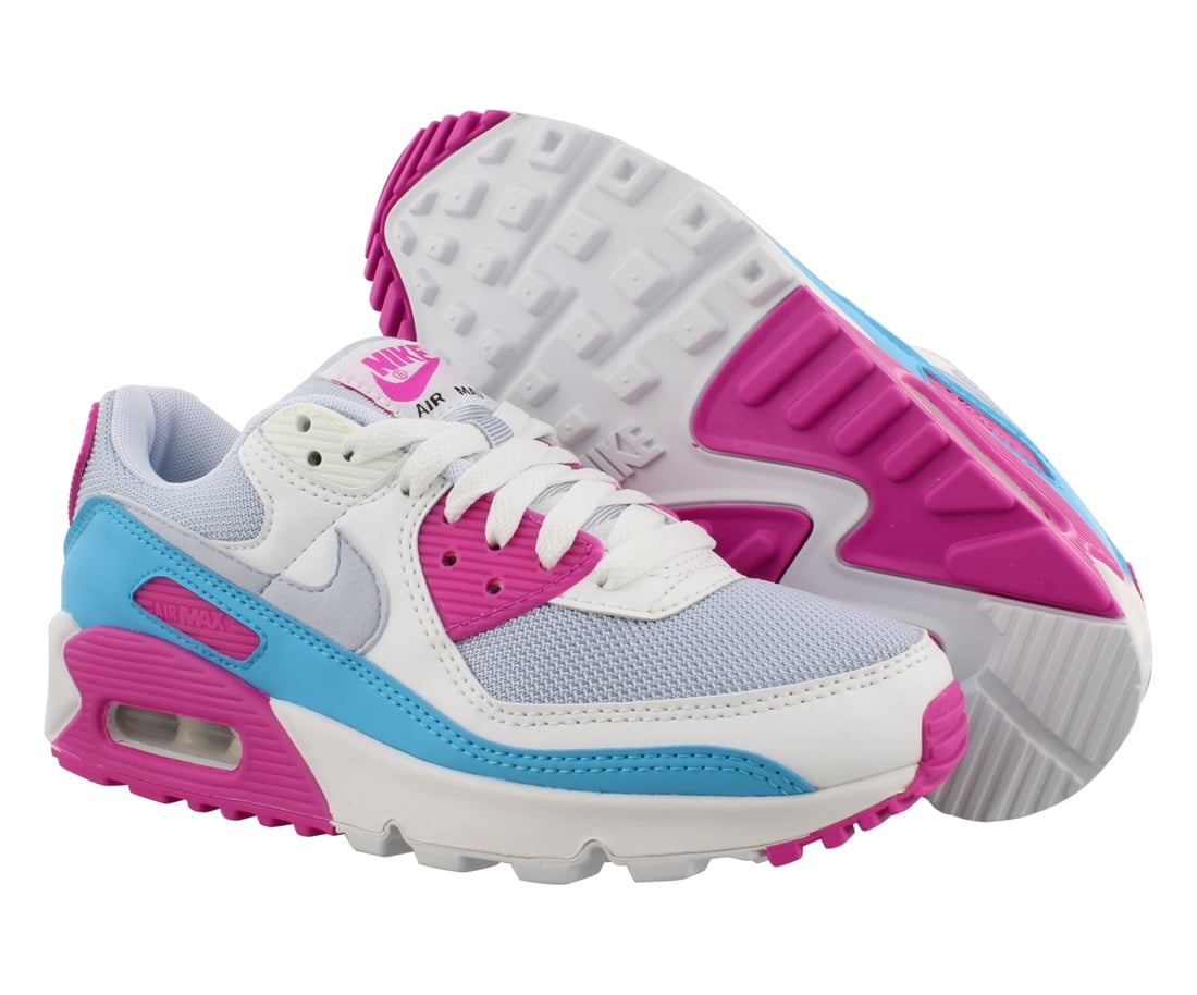 Nike Air Max 90 Womens Shoes Size 9.5, Color: Football Grey/Football  Grey/Summit White - Walmart.com