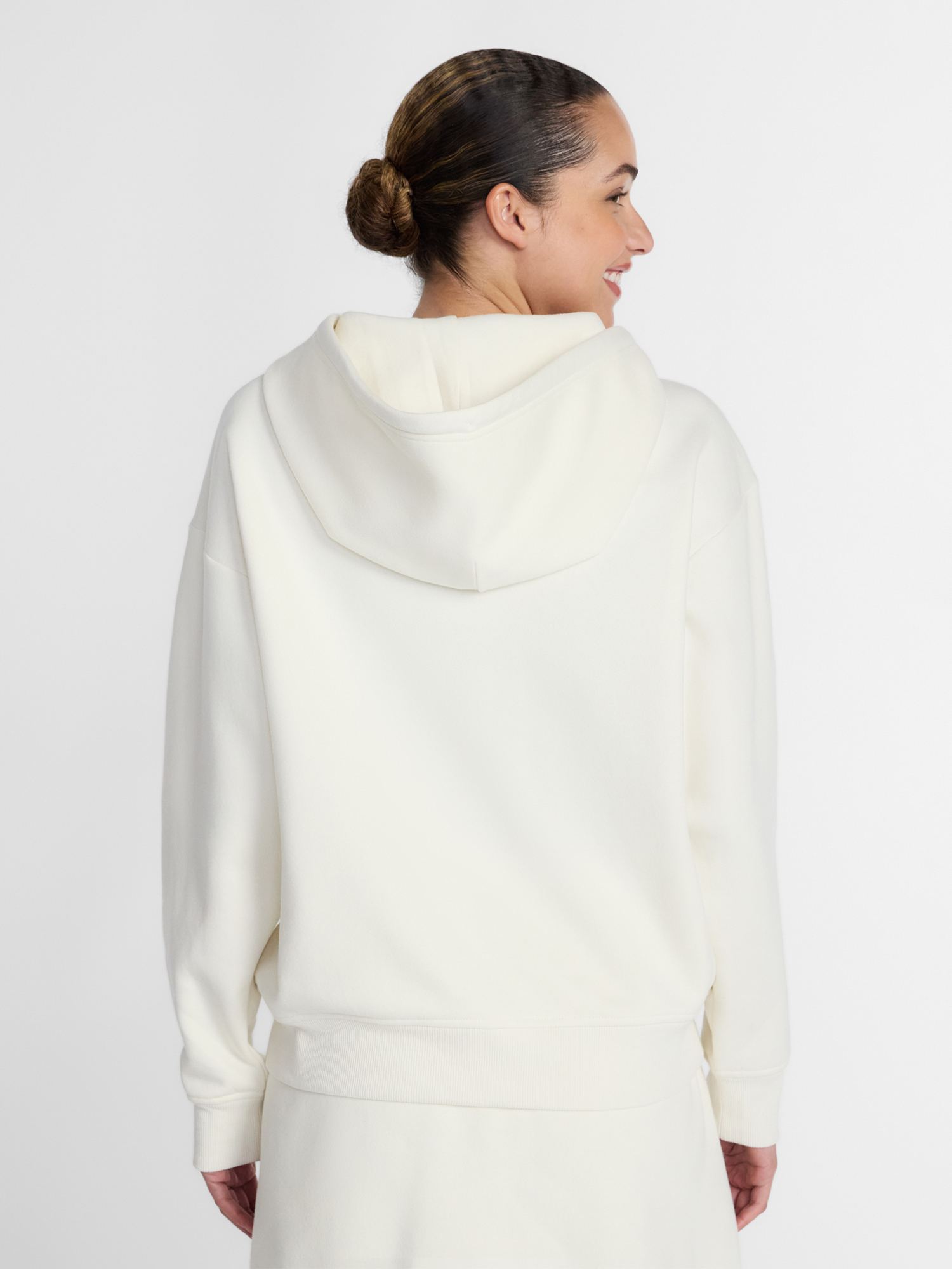 Sudadera con cierre de franela para mujer y mujer talla plus, tallas XS-4X 5