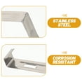 thumbnail image 4 of Clips Set of 20 Stainless Steel Heavy Duty Hooks for Home Use Silver, 4 of 6