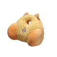 thumbnail image 1 of Yellow Office Lumbar Support Cushion Cartoon Design Chair Back Pillow For Long Period Sitting 18.9X13.78 Inch, 1 of 7