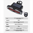 thumbnail image 5 of Luz Trasera Solar para Bicicleta con Intermitentes de Advertencia, Recargable por USB, Control Remoto Inalámbrico., 5 of 5