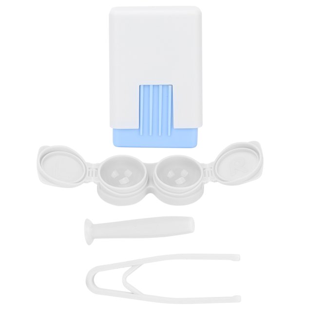 Caja De Contacto Portátil, Reduce Las Bacterias Que Entran En Tus Ojos, Kit De Viaje Para Lentes De Contacto, Una Pequeña Pinza Y Un Palo Para Viajar, Para El Hogar, Para La ANGGREK Otros