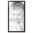 thumbnail image 2 of ArtToFrames 25" x 48" Honors Black with Gold Picture Frame, 25x48 inch Black Wood Poster Frame (WOM-5158), 2 of 7