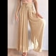 thumbnail image 5 of Pantalones Casuales para Mujer, con Cintura Elástica y Pierna , con Bolsillos. Caqui XL, 5 of 9