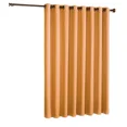 thumbnail image 3 of Gorgeous Home Linen Room Divider Extra Wide Thermal Unlined Blackout Grommet Window Curtain 1 Panel 100" Wide x 84" Long Orange, 3 of 6