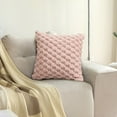 thumbnail image 4 of HengDidi Quilted Pv Velvet Pillow Covers with Hidden Zipper, Multi-Support Cushion for Sofa Lumbar Bedside office Decor, Solid Color Easy-Clean Durable Home Textile for Living Room Bedroom Home Decor, 4 of 7
